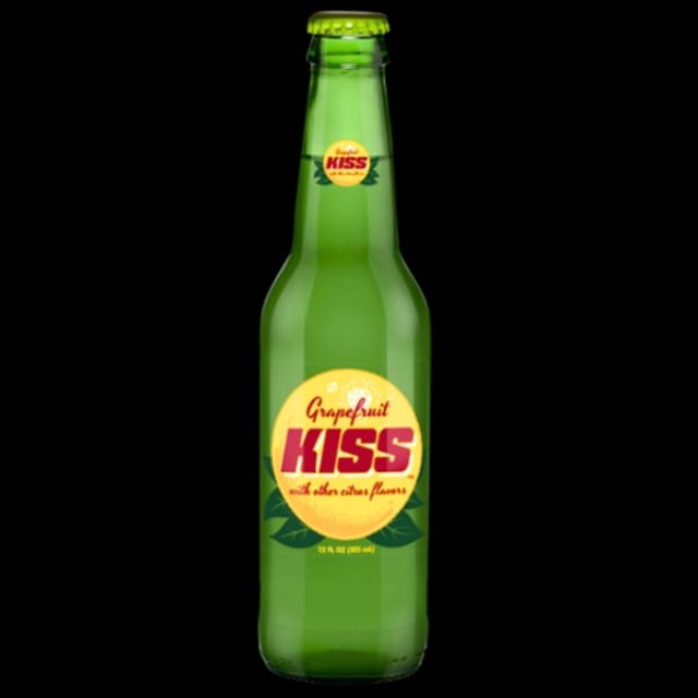 "Kiss" Grapefruit Soda.