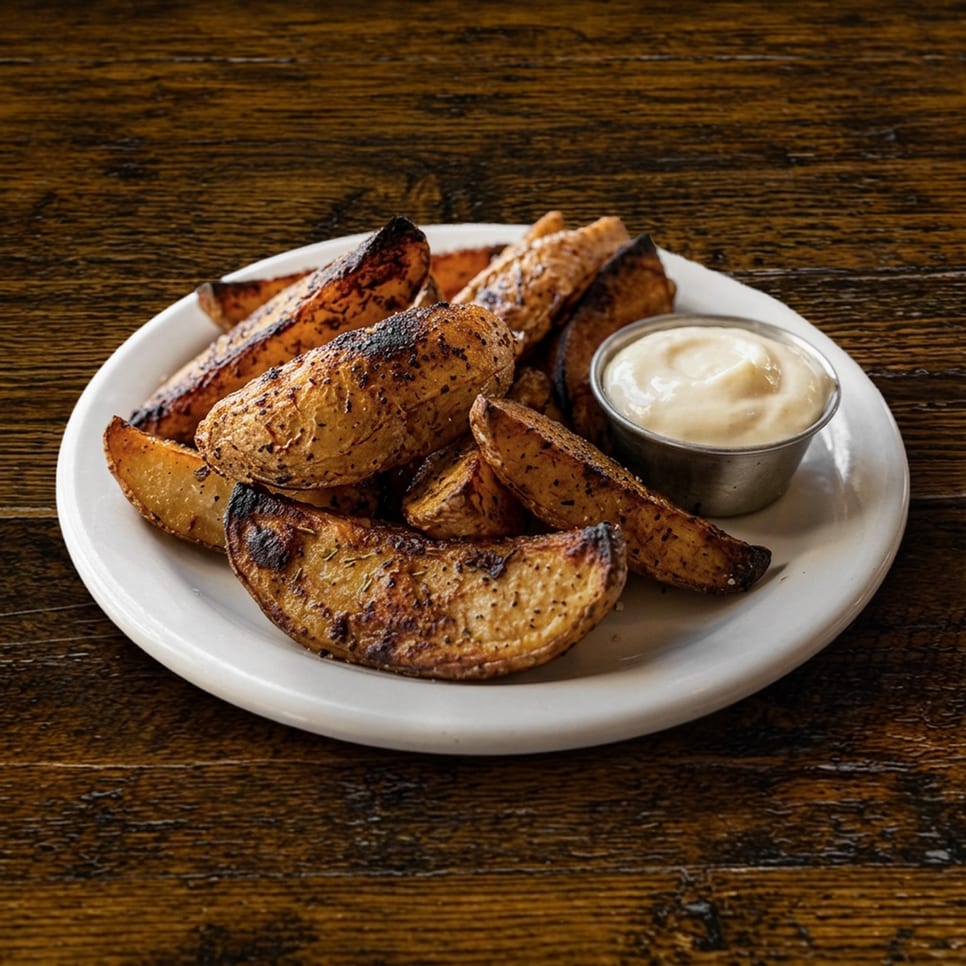 Potato Wedges.