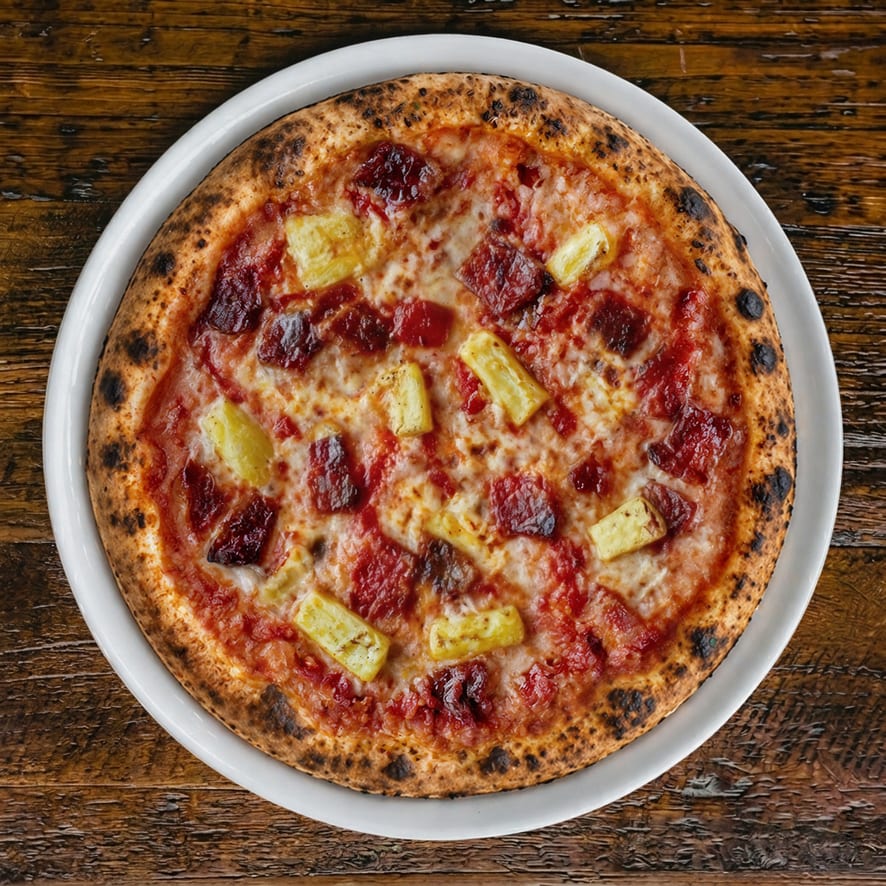 Kid's Bacon and Pineapple.