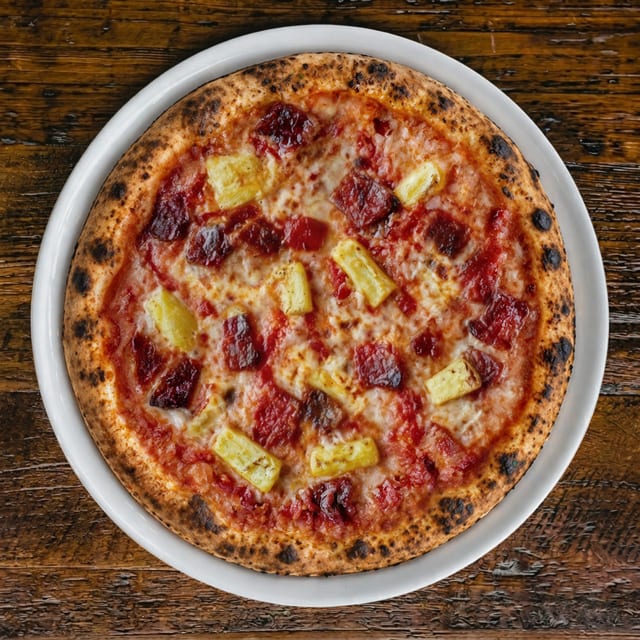 Kid's Bacon and Pineapple.
